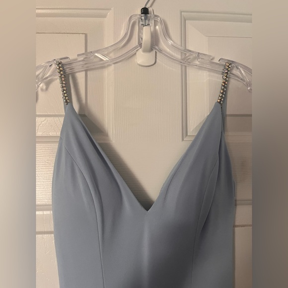 JOVANI Prom Dress Light Blue Size 0 - Picture 2 of 7